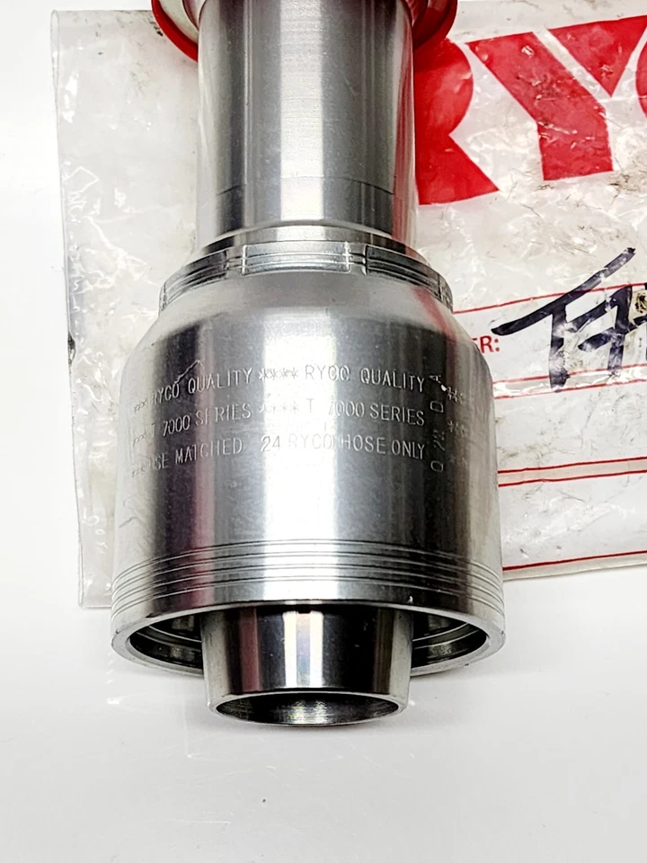 RYCO T7130-2424 One Piece Crimp 1 1/2" Hose X 1 1/2" Code 61 Flange - Image 2 of 4