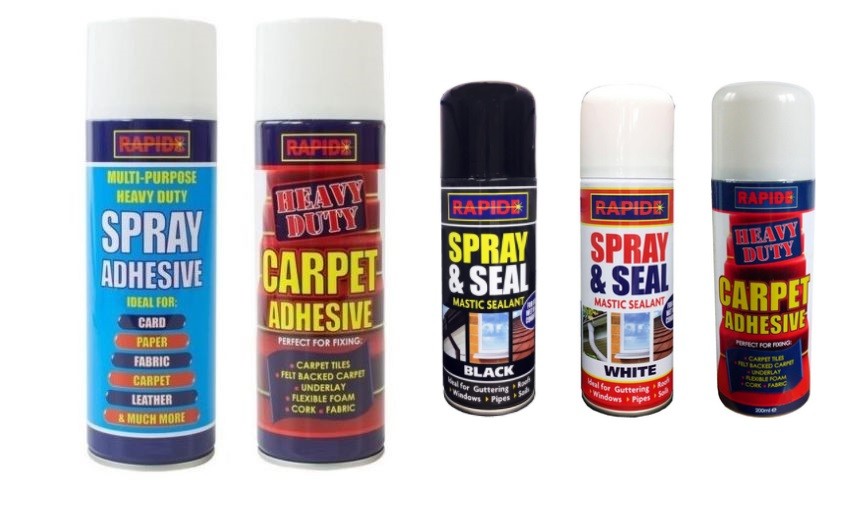1 X Rapide Heavy Duty Spray Adhesive Glue 500ml for sale online eBay