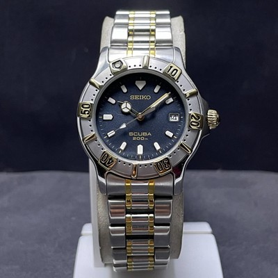SEIKO ダイバーズ 200m 7N35-6020 クォーツ セイコー/スキューバ200
