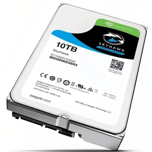 ST10000VX0004 for Seagate SkyHawk 10TB Sata 6Gb/s 3.5" 7200RPM 256MB Hard Drive - Picture 3 of 4
