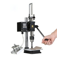 Manual Hot Stamping Machine Heat Press PVC Cards, Leather 110/220V