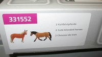 Pola G FüR Lgb Figuren, Pferde / Kaltblutpferde FüR Bauernhof _ 331552