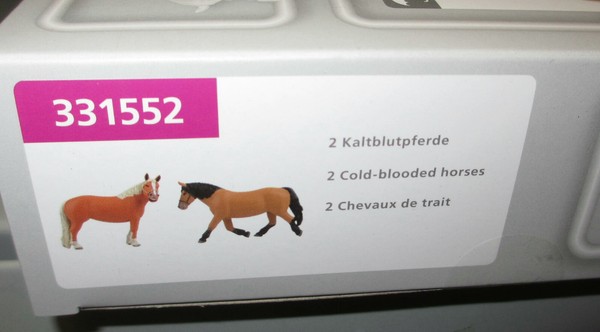 Pola G FüR Lgb Figuren, Pferde / Kaltblutpferde FüR Bauernhof _ 331552-image