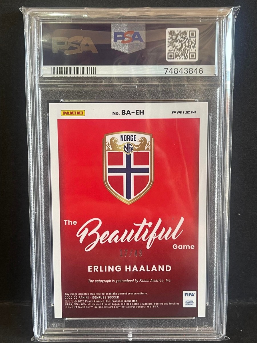 2022-23 Donruss FIFA The Beautiful Game Blue /49 Erling Haaland