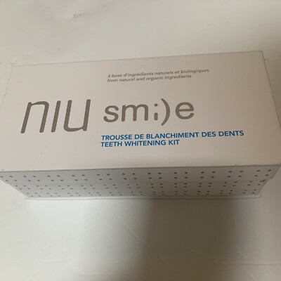 Niu smile Teeth Whitening Gel Kit Set - Fast Shipping