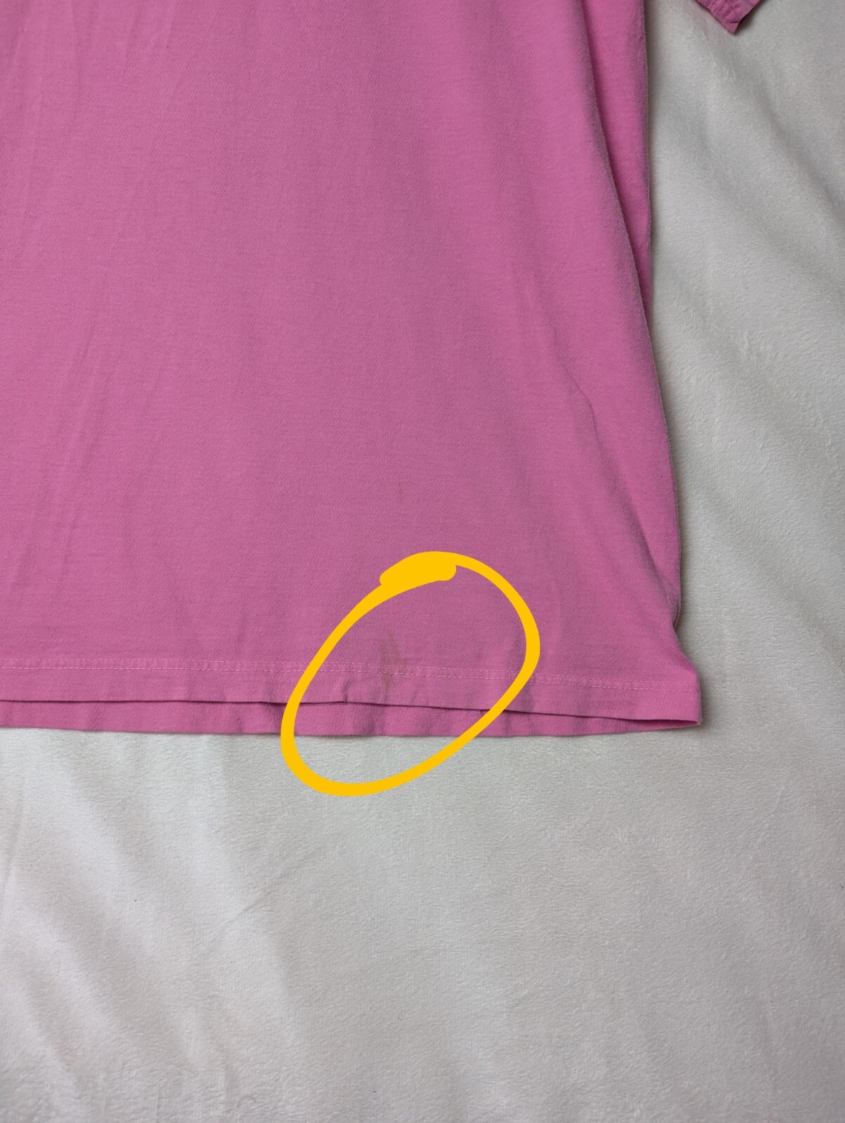 Polo vintage di Ralph Lauren rosa t shirt verde pony uomo media