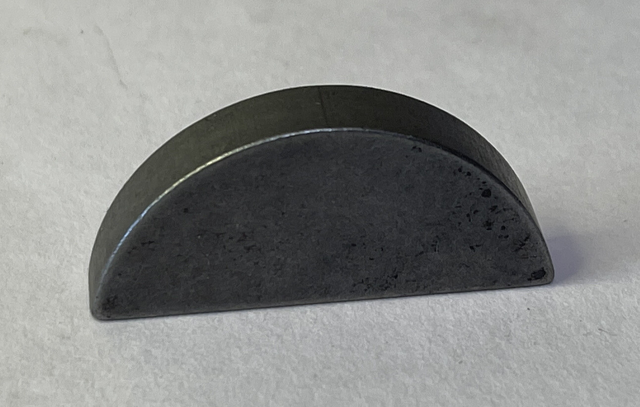 HALF MOON WOODRUFF STEEL KEY 1/4"x13/8"MOTOR SHAFT PULLEY CRANKSHAFT