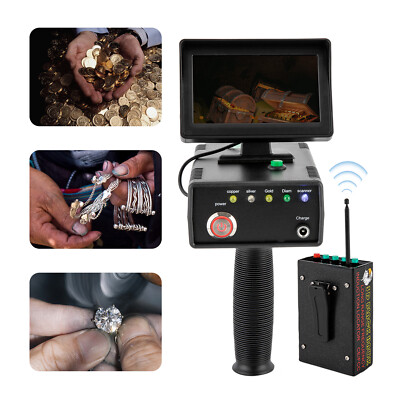 LCD Handheld Metalldetektor Metallsuchgerät Gold Metal Detector Goldfinder 1200M