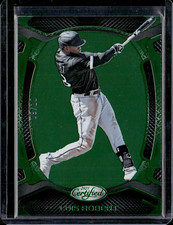 2021 Panini Chronicles #34 Luis Robert Certified Green /10 White Sox (55C)