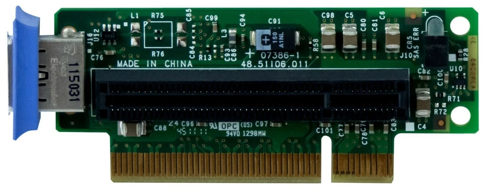 Riser Pcie USB IBM 43V7067 X3550 M2 X3650 M3 - Immagine 2 di 2