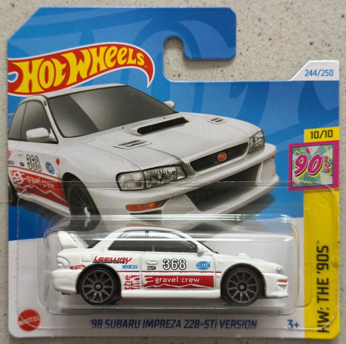 2024 Hot Wheels 98 SUBARU IMPREZA 22B STi-Version with Protector HW Turbo JDM