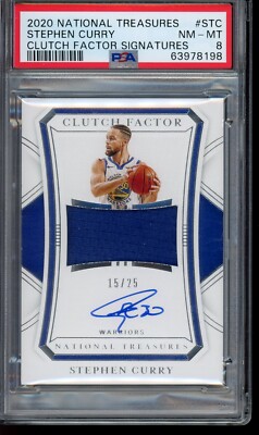 Stephen Curry 2020 Panini National Treasures Signatures #STC