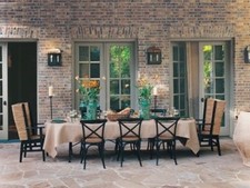 60" x 126" Natural JUTE BURLAP RECTANGULAR TABLECLOTH Table Cover Wedding Party