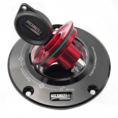 For MSX GROM 125 CB300R CBF300 CBR250R Fuel Cap Gas Tank Cap Red Key Lock able - Picture 4 of 11