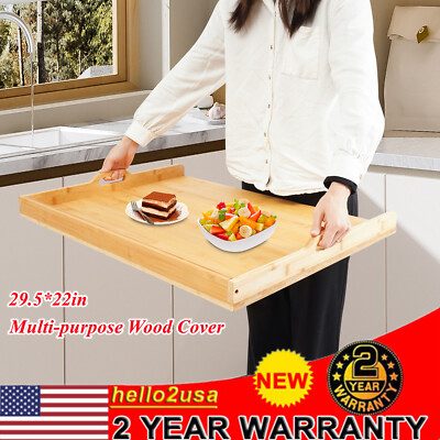 Multi-purpose Cover Stove Top Cover Washing Machines Cover w/ Handles and Legs