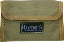 Maxpedition Spartan Wallet.Two Interior Hook & Loop Security Strips. Made Nylon
