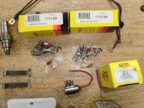 Accel Ford Dual Point Tach Drive Distributor 289 302 All NEW PARTS Machine set - Picture 6 of 24