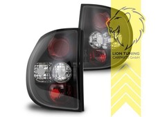 Rückleuchten Heckleuchten für VW Fox schwarz
