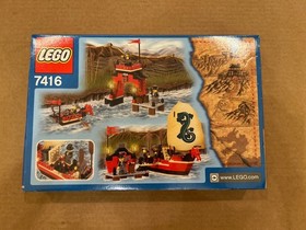 LEGO Adventurers: Emperor's Ship (7416)-Brand New In Factory Sealed Box