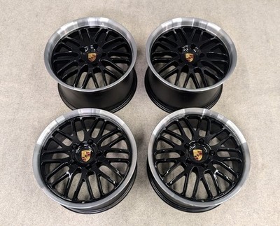 4 Victor Equipment Lemans 18'' Wheels Porsche 911 997 Carrera 4 4S Turbo Rims