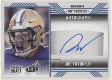 2020 Sage Hit 2021 Top Prospect Blue Joe Tryon-Shoyinka Tryon #21JT Auto 1z6