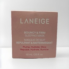 Laneige Bouncy Firm Sleeping Mask New Fresh Ships Free Collagen Peony 60ml