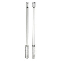 "2 StüCk ZüNdkerzen-SteckschlüSsel 3/8\" Antrieb 14Mm FüR Magnetisch Silber"