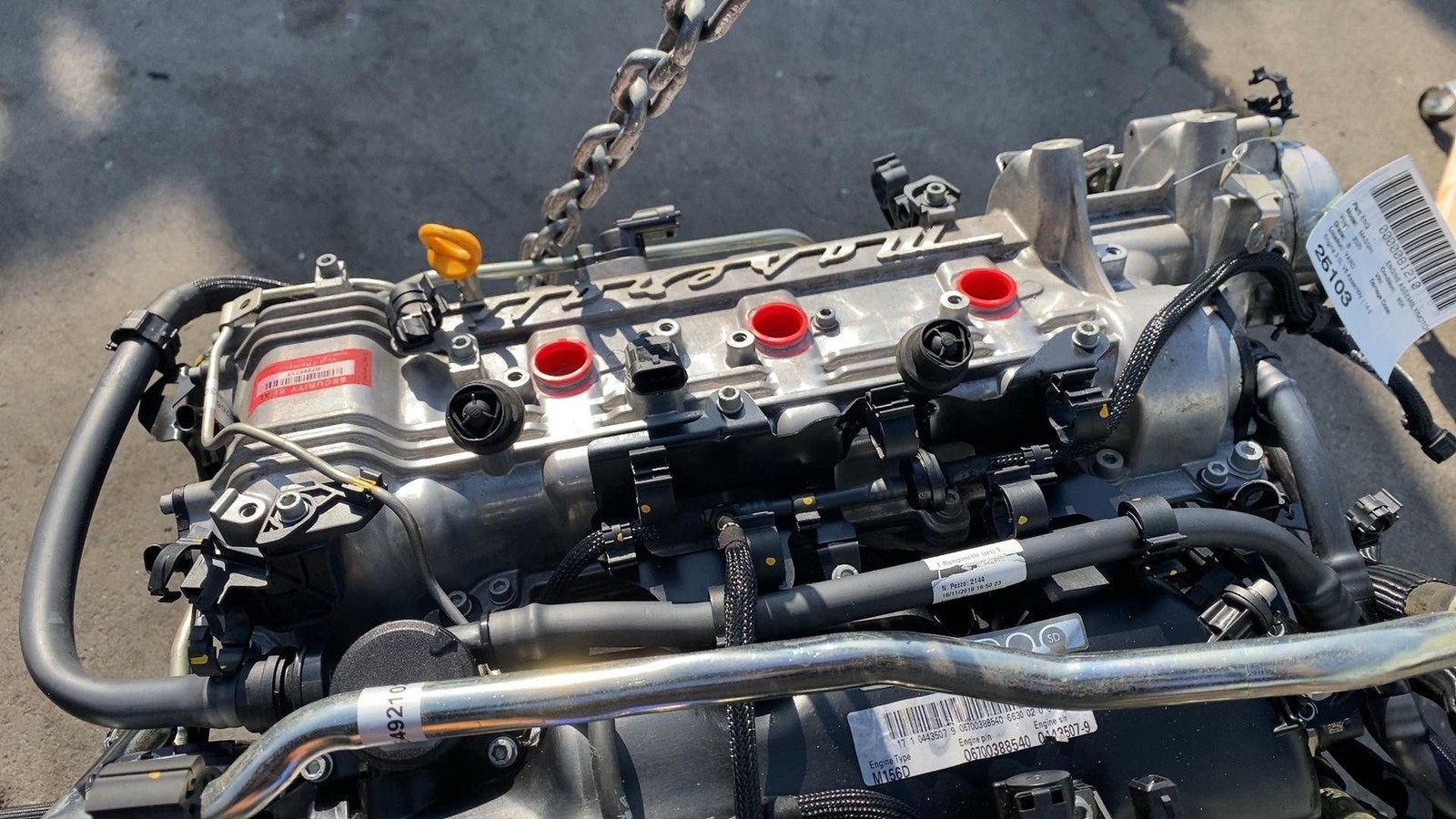 Maserati Ghibli S Q4 2014-2024 Engine assembly P/N 06700388540