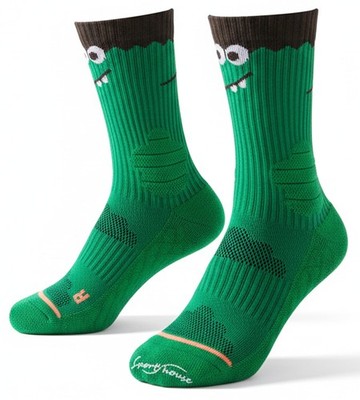 Women s Running Athletic Crew Socks, Mid Calf Cushioned Hiking Gym Workout Sp...