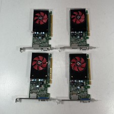 Lot of 4 Dell Radeon R5 430 1GB GDDR5 High Profile Graphics Card 109-C86957-00