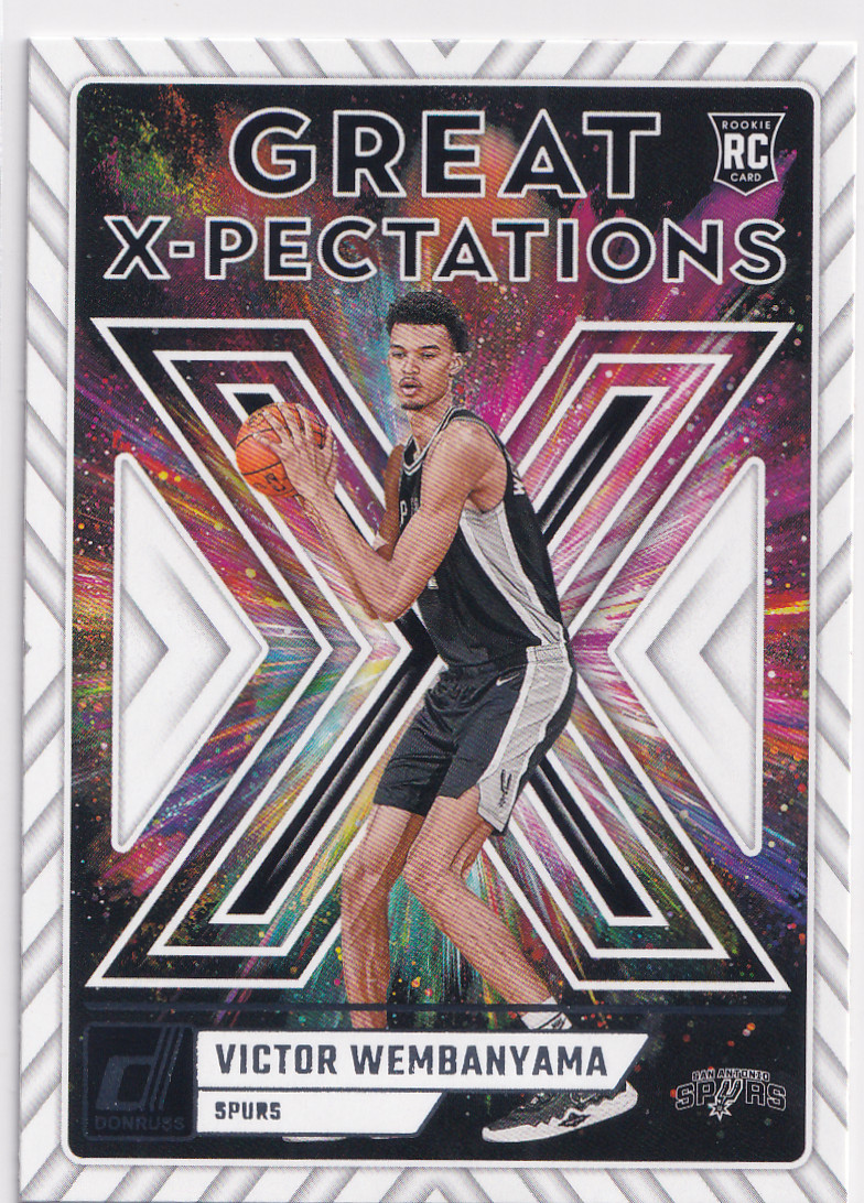 2023-24 Panini Donruss - Victor Wembanyama #10 Great X-Pectations (RC)