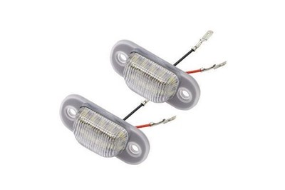 2x ABAKUS L03-210-0009LED Kennzeichenbeleuchtung für AUDI 80 Limousine (8C2, B4)