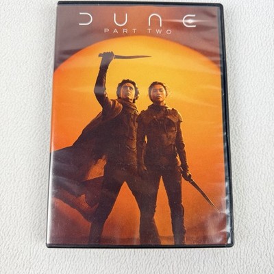 Dune Part Two DVD 2024 Timothee Chalamet Sci-Fi Epic Movie