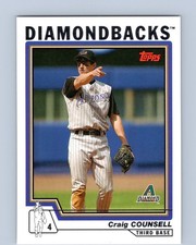 2004 Topps #141 Craig Counsell Arizona Diamondbacks Baseball Card