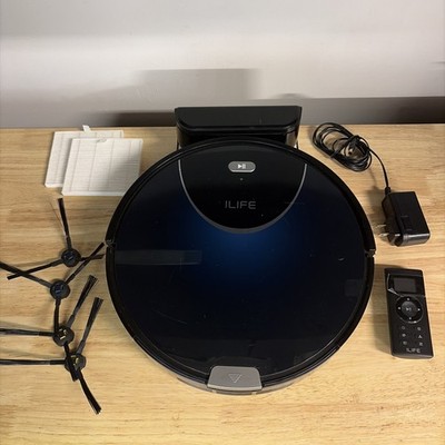 ILIFE V80 Max Self Charging Robot Vacuum Cleaner WiFi. Used and working