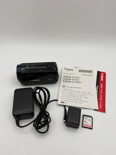 Canon VIXIA HF R600 Video Camcorder Camera Black Full HD w/57x Zoom CMOS Bundle