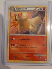 Pokemon Typhlosion 32/123 HeartGold & SoulSilver Rare 2010  on eBay