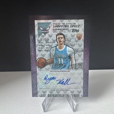 Ryan Kalkbrenner 2025-26 Topps Black Friday Shopping Spree Signatures 01/50