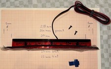 LED Einbauleuchte, Ambientebeleuchtung, Camperausbau, Expeditionsmobil, 24 Volt