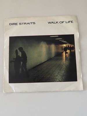 DIRE STRAITS-WALK OF LIFE 7'' VINYL SINGLE RECORD 1985!