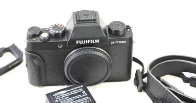 Fujifilm X-T100 24,2MP Spiegellose Systemkamera - Schwarz - Bild 1 von 4
