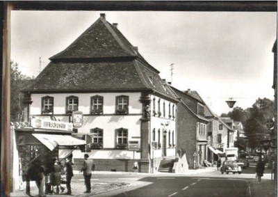 Ramstein-Miesenbach Ramstein Rathaus ungelaufen ca. 1965
