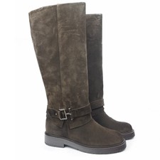 FRANCESCO BRUNELLI HIGH SUEDE BOOT