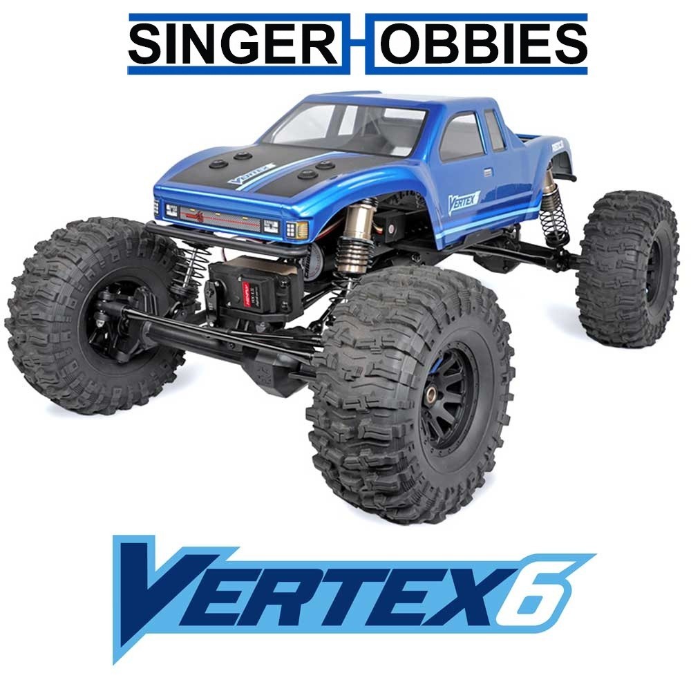 REDCAT Vertex-6 Large Scale BRUSHLESS LCG Crawler w/ Selectable Gearing
