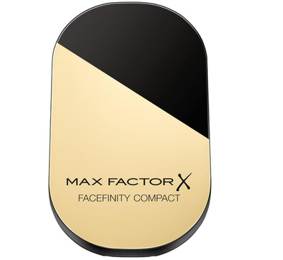 Max Factor Facefinity Compact Foundation, LSF 20, Nummer 005, Sand, 10 g VEGAN
