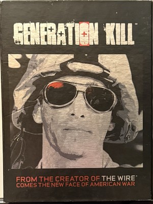 Generation Kill DVD 3-Disc Box Set HBO Miniseries Insert David Simon
