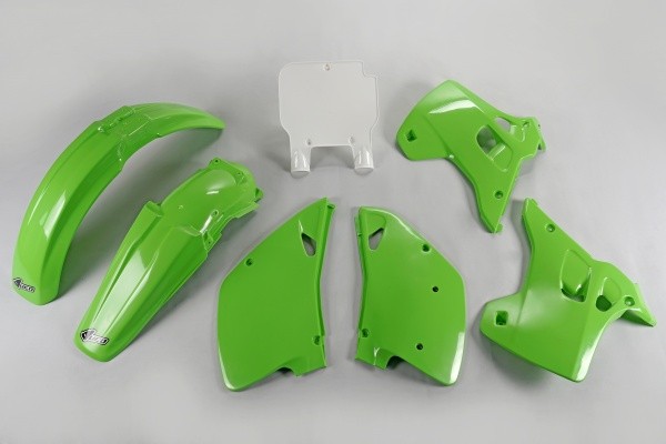Ufo Plastik Kit Kawasaki Kx 125 1993 Kawasaki Kx 250 1993 Replica 1993