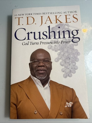 #ad #ad Crushing God Turns Pressure into Power by T. D. Jakes 2020 Trade Paperback $5.00