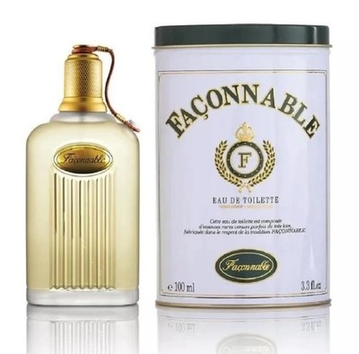 FACONNABLE by Faconnable 100ml 3.3oz Eau de Toilette EDT Spray NEW SEALED