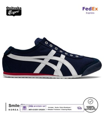 [Onitsuka Tiger] MEXICO 66 SLIP-ON NAVY 1183A360-401 Fastship(Fedex)
